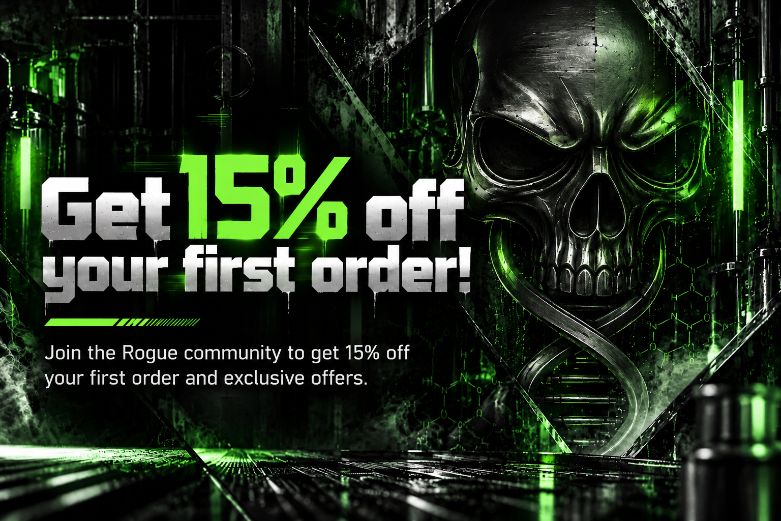 Get 15% off your first order. Join the Rogue community to get 15% off your first order and exclusive offers.