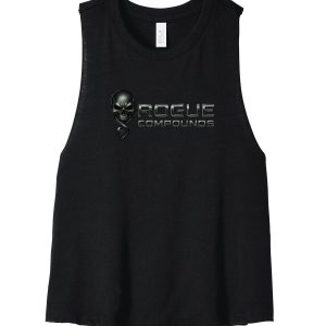 Women’s Racerback Cropped Tank Front